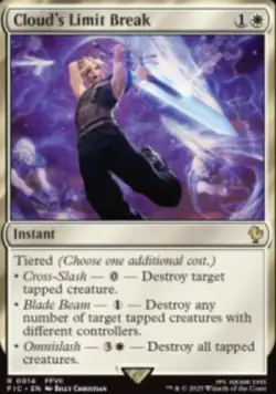 Cloud's Limit Break Final Fantasy Commander (FIC) 14 MTG Foil NM - Image 1