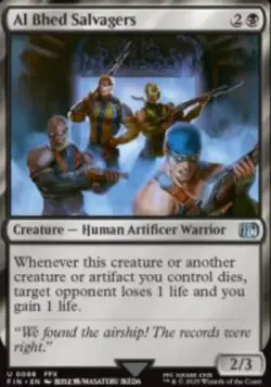 Al Bhed Salvagers Final Fantasy (FIN) 88 MTG Foil NM - Image 1