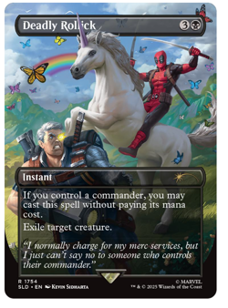 Deadly Rollick - Marvel's Deadpool Secret Lair MTG - Image 1