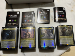 Lord of the rings magic the gathering Commander decks - Image 1