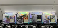 Magic The Gathering MTG FF Final Fantasy Collector Commander Deck Complete 4 Set - Image 1
