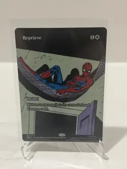 Reprieve Borderless Marvel's Spider-Man NM MTG - Image 1