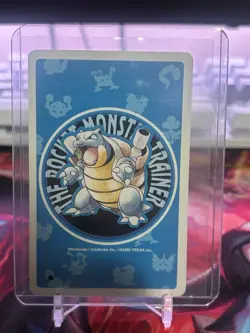 Pokemon Rival Jack of Spades Blue Blastoise Deck Playing Card Poker Nintendo NM! - Image 2