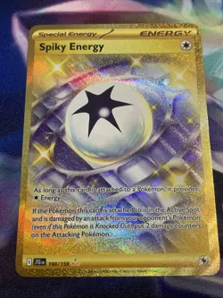 Pokemon TCG Spiky Energy 190/159 Hyper Rare Journey Together NM/M - Image 1