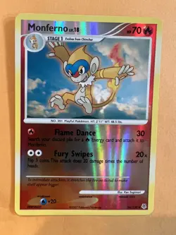 Monferno 56/130 Reverse Holo Diamond & Pearl Base Set Pokemon TCG NM - Image 1