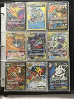 Huge Pokemon Sword and Shield/S&M Binder Lot Lugia Rayquaza Alt Art Holos IR NM - Image 3