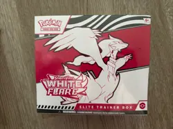POKEMON TCG S&V WHITE FLARE ETB ELITE TRAINER BOX - FACTORY SEALED - Image 1