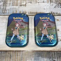 Pokemon TCG Crown Zenith Mini Tin Sonia & Yamper (FACTORY SEALED) Lot Of 2 - Image 1