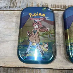 Pokemon TCG Crown Zenith Mini Tin Sonia & Yamper (FACTORY SEALED) Lot Of 2 - Image 2