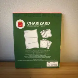 McDonald’s Pokemon Dragon Discovery - Charizard Box TCG Unopened 2025 Brand New - Image 2