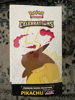 New Sealed Pokemon TCG 25th Celebrations Pikachu VMax Premium Figure Collection - Image 2