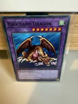 Yugioh - SD 1st Edition - Thousand Dragon - Dragon/Fusion - Common - Near Mint - Image 1