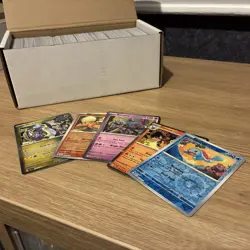 Pokemon TCG English Job Lot 500 Card Holo, Pokeball, Reverse Holo Bundle - Image 1