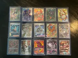 Pokemon Cards 15 card Lot in top loaders with Oricorio EX - Image 1