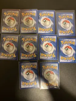 Pokemon Vintage Lot Of 10 Cards Espeon Delta Species, Suicune, And More - Image 2