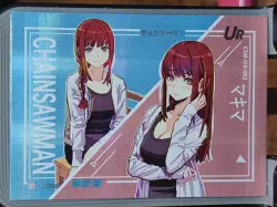 New Chainsaw Man Card Holo Foil UR - 001 Makima CSM-UR-002 Collectible Anime - Image 1