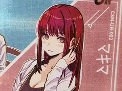 New Chainsaw Man Card Holo Foil UR - 001 Makima CSM-UR-002 Collectible Anime - Image 2