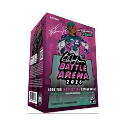 BO JACKSON BATTLE ARENA 2026 Blaster Box - Trading Card Game 6 Sealed Packs - Image 1