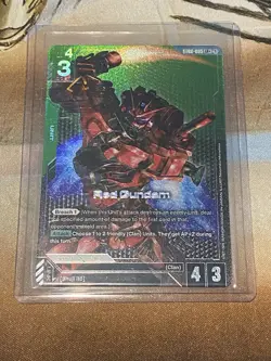 Red Gundam - ST06-005 LR+ Gundam Card Game - Image 1