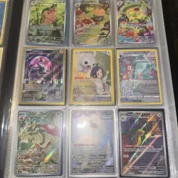 Pokemon TCG 41 Card Lot Full Art Illustration Rares With Folder : $150 In Value - Image 3