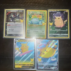 Pokemon TCG Celebrations Card Lot X 5 - Image 1