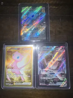 Collection Lot Pokemon Cards TCG Mew Ex & Mex Vmax Lot - Image 1