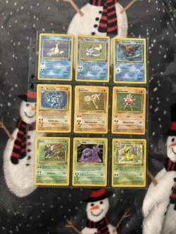 Vintage Holo Pokemon Card Lot Of 9 Cards - Image 1