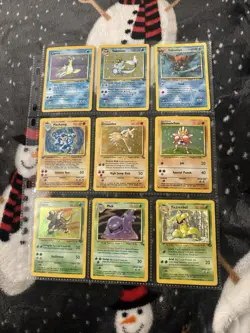 Vintage Holo Pokemon Card Lot Of 9 Cards - Image 2