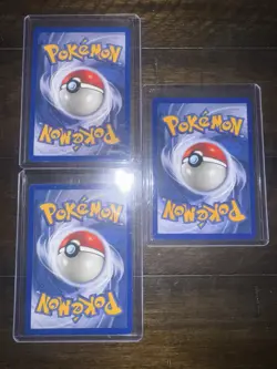 Vtg Pokemon Card Collection Lot Holos WOTC - Image 2