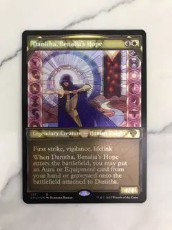Danitha Benalia's Hope Foil Showcase MTG Magic Card NM Near Mint Dominaria DMU - Image 1