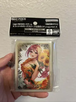 ONE PIECE Rebecca 70 Sleeves Official Card Sleeves Limited Card Bandai - Image 1