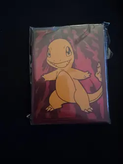 POKEMON TCG: CHARMANDER CARD SLEEVES from Obsidian Flames ETB - Image 1
