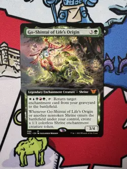 Go-Shintai of Life’s Origin x1 Mtg Extended Art Neon Dynasty Commander - Image 1