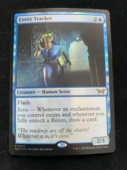 Entity Tracker MTG Duskmourn 0053 Foil Rare NM - Image 1