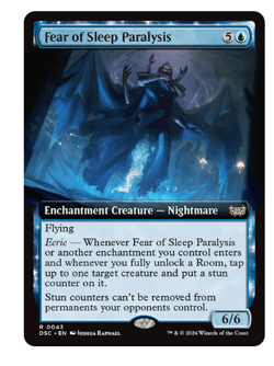 Fear of Sleep Paralysis Extended Art Commander: Duskmourn - Image 1