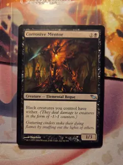 Corrosive Mentor - Shadowmoor - MTG Magic the Gathering - LP WOW BEST PRICE - Image 1