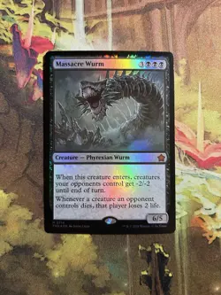 Massacre Wurm - FOIL - NM Foundations - MTG - Image 1