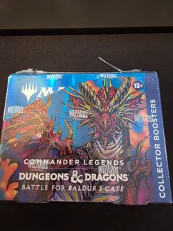 MTG: Battle for Baldur's Gate Collector Booster Box, SEALED - Image 1