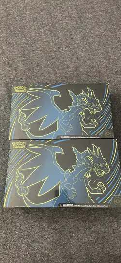 Pokemon TCG Mega Charizard X Ex Ultra Premium Collection UPC SEALED LOT OF 2 - Image 1