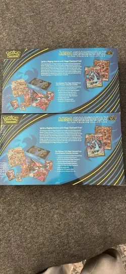 Pokemon TCG Mega Charizard X Ex Ultra Premium Collection UPC SEALED LOT OF 2 - Image 3
