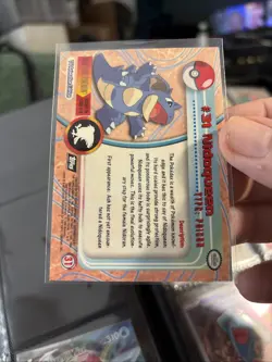 2000 Topps Chrome Holo Foil Pokemon TV Animation Edition Nidoqueen #31 T264 - Image 3