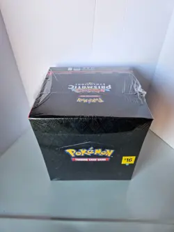 Pokemon Prismatic Evolutions Tech Sticker Collection Sealed case - Image 2