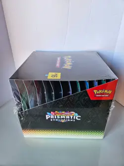 Pokemon Prismatic Evolutions Tech Sticker Collection Sealed case - Image 4