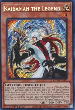 Kaibaman the Legend - DUAD-EN021 - Secret Rare 1st Edition Yugioh - Image 1