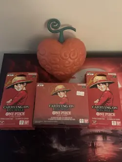 One Piece Card Game OP-13 Carrying on His Will Booster Box And 13x Sleeved Packs - Image 1