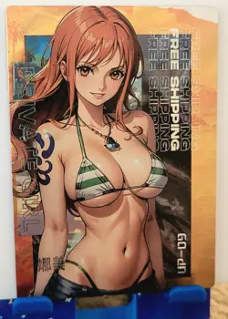 Nami One Piece UP Card Private Girl Goddess Story Waifu Anime UP-09 - Image 2