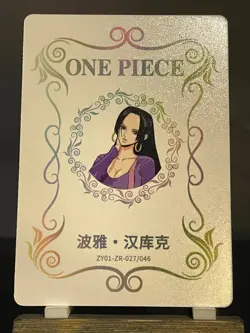 Goddess Story CCG Holo Foil Waifu Anime NEW ZR Signature Cards - Boa Hancock - Image 2