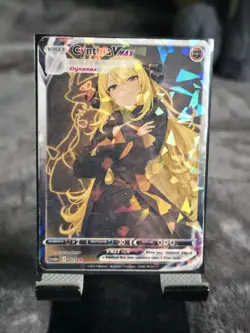 2 Pokemon TCG Custom Cynthia Pokemon Card (Holo) - Image 1