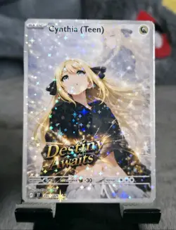 2 Pokemon TCG Custom Cynthia Pokemon Card (Holo) - Image 3