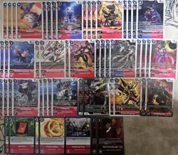 Digimon TCG Medusamon Deck + 50 Extra Cards - Image 2